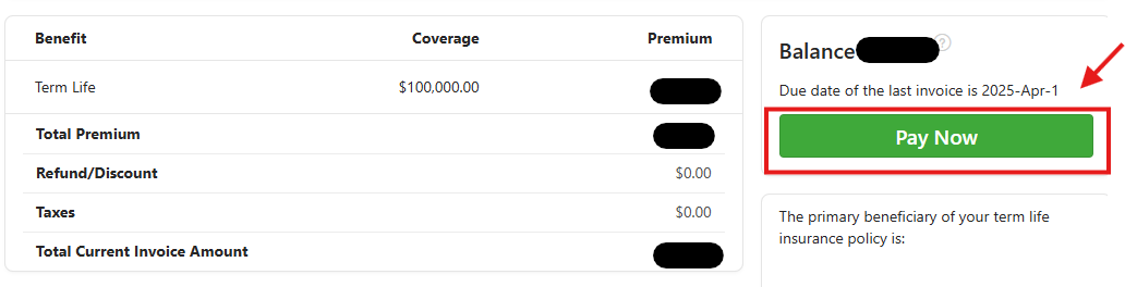 Premium Amount